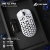 ATTACK SHARK R5Ultra Беспроводная игровая мышь из углеродного волокна без тени Ультралегкая беспроводная мышь PAW3950MAX Nordic52840 с витым кабелем 39 г±3