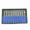 10pcs/set Dental HP Tungsten Carbide Cutter KIT Dental Burs Drills Tungsten Steel Material 2.35mm