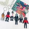 Titan Sound Man Keychain Pendant Wholesale Cross-border Toilet Man Surveillance Tv Man Game Decoration