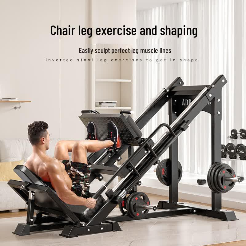 Leap-level Tiger Home 45-Degree Leg Press & Squat Machine