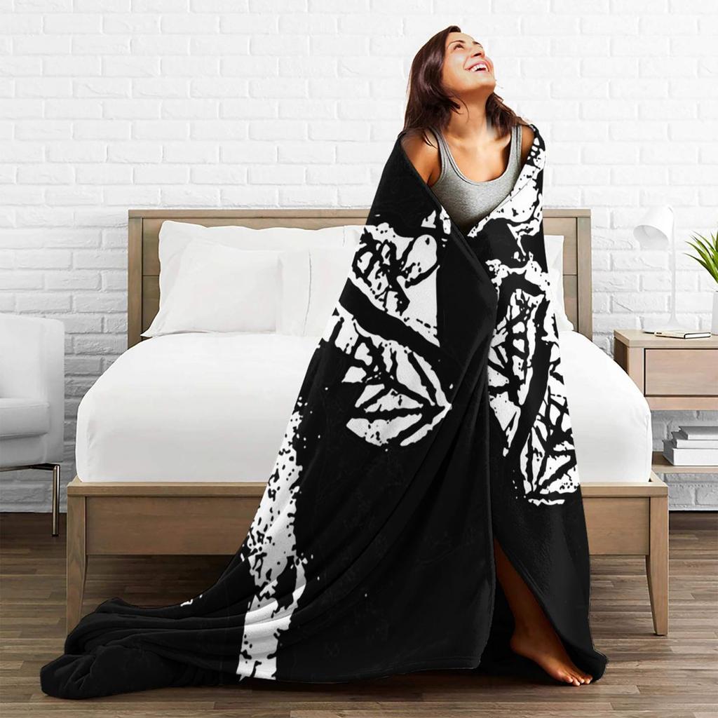 Darkhold Scarlett Witch Of Chaos Blanket Soft Warm Flannel Throw Blanket Bedspread for Bed Living room Picnic Travel Home Couch