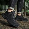 Повседневная обувь для активного отдыха, водонепроницаемая и нескользящая, обувь для хайкинга, утепленная и утолщенная, всесторонняя теплая хлопковая обувь