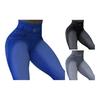 Брюки для йоги Высокая ткань Утягивающая текстура Брюки для упражнений Универсальная посадка Имитация джинсовой ткани Талия на резинке