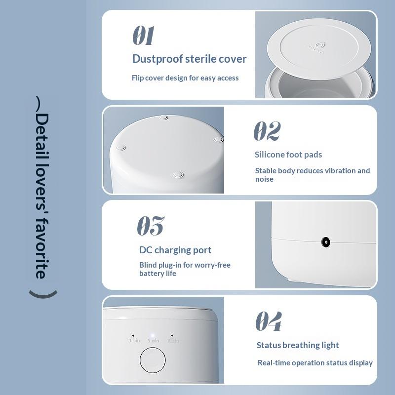 Premium Dental Ultrasonic Cleaner for Retainers and Dentures Professional Quality for Home and Travel