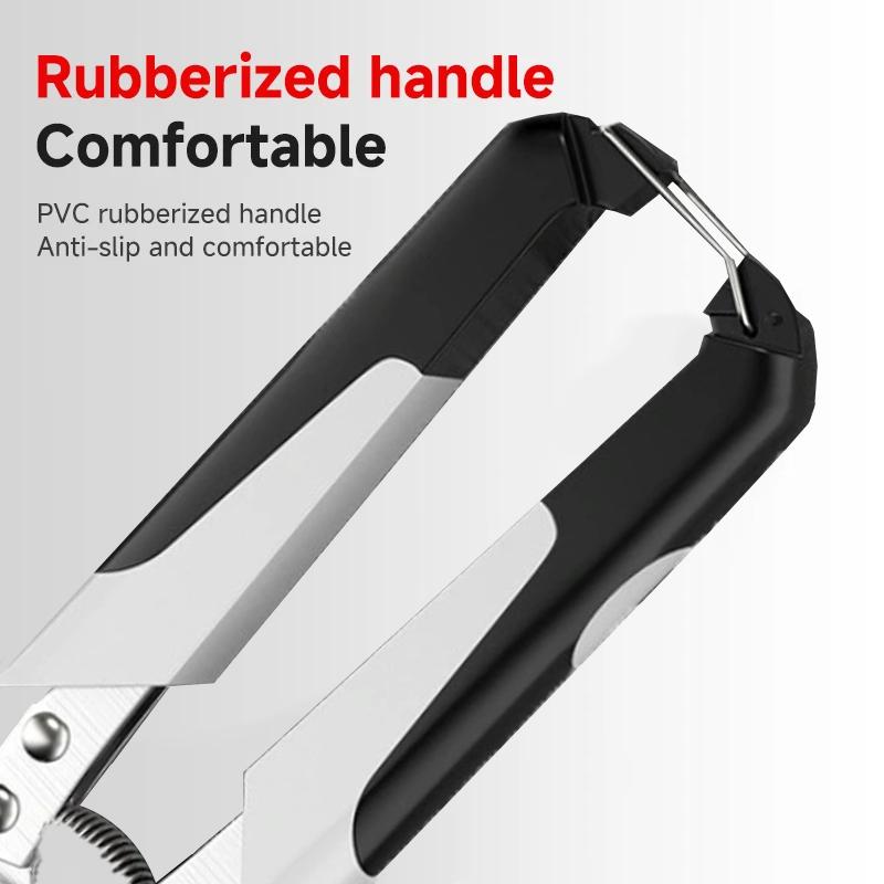 Ножницы из нержавеющей стали для точной резки металла и труб из ПВХ, прочные, устойчивые к ржавчине и долговечные