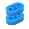 Lifting Towing Wheel Muffler Support Shock Absorber Automobile Universal Two Holes Exhaust Pipe Hanger Cushion Rubber Parts
