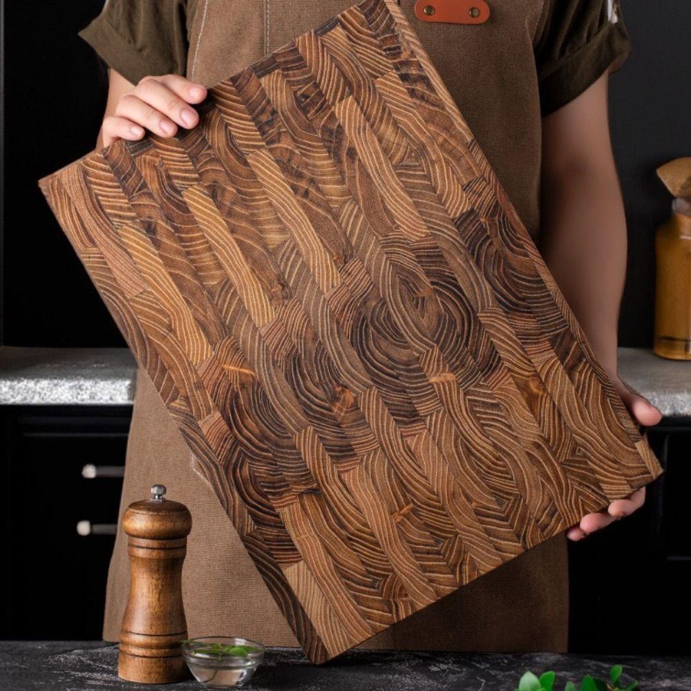 Double-sided Chopping Board Thickened Charcuterie Board Kitchen Essentials Chopping Block Chef