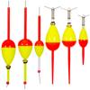 Fishing Floats Eye-catching Thickened Vertical Buoys Oval Float For Sea Fishing