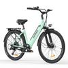 HillMiles MileCity 1, 26" Step-Through Electric Bike, 250W Motor, 36V 13Ah Battery, 25 KM/H, 7 Speed, Perfect for Urban Commuting