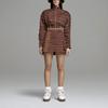 adidas Юбка с монограммой Ivy Park Дикий коричневый/Ночной красный HB8426