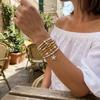 6Pcs/Set Boho Shell Starfish Stacked Bracelets for Women Imitation Pearl Beaded Elastic Bracelet Summer Ocean Jewelry Gift
