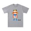 Графические футболки с мультяшным принтом Bad Bunny DTMF Merch Concho Tee Мужская Женская Одежда Креативные Подарки Хлопковая Одежда Футболка