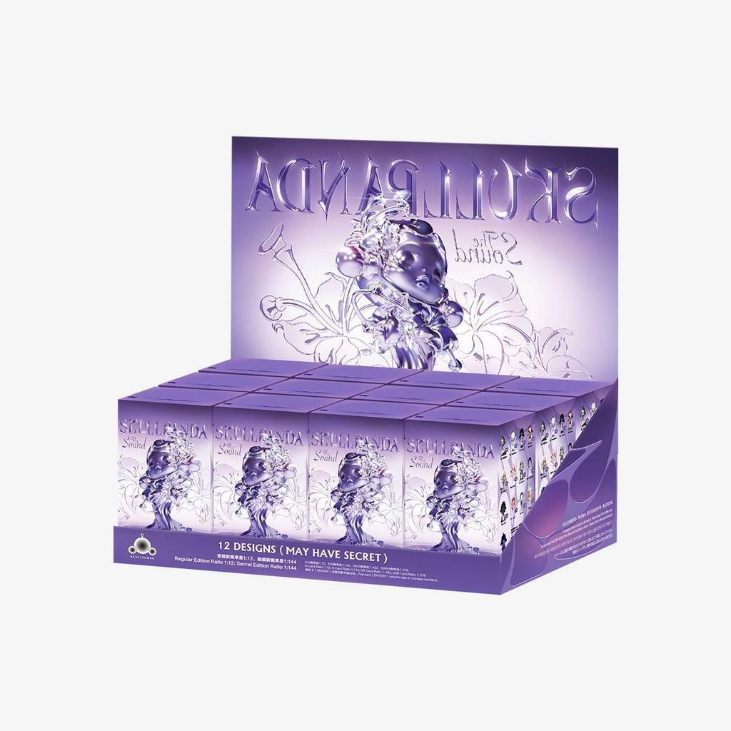 POP MART SKULLPANDA The Sound Series Figures Blind Box (Single Pack / 12-Piece Set)