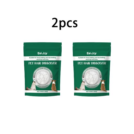 EelJoy pet hair dissolving cleaner, dissolving hair, household clothing cleaning supplies, can be used with washing machine 100g