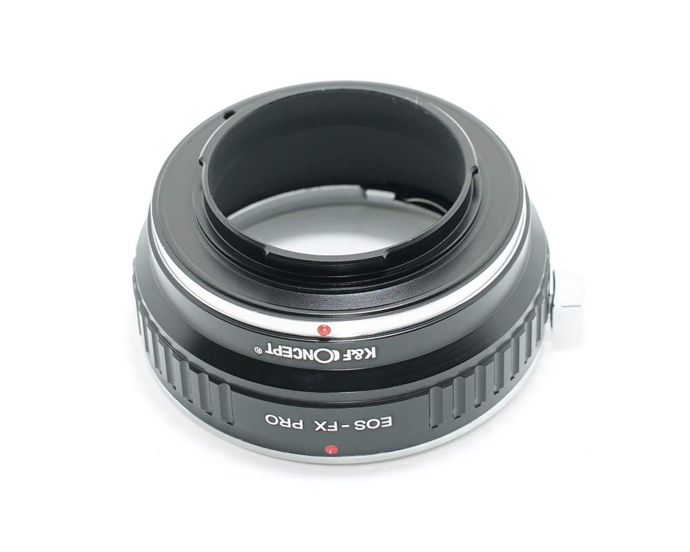 Адаптер Canon EOS EF Объектив к Fuji X FX Байонет PRO с Салфеткой для Объектива K&F (EF-S) ef-fx-pro (KFFXPRO)