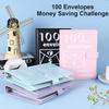 Конверты PU Challenge Binder A5 Budget Binder Новые 100 конвертов Экономия денег Challenge Lovers