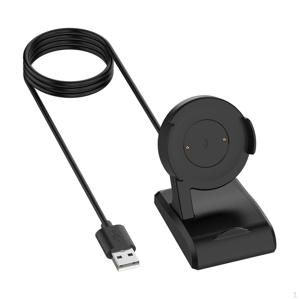 Зарядное устройство Smart Watch Dock Black Magnetic Professional Accessories 1M USB-шнур