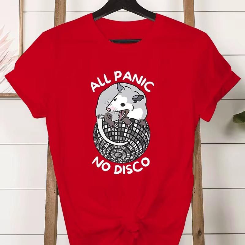 Summer Fashion Pattern Printed Short Sleeve Tshirt For Unisex And Unisex Fashion Simple Round Neck Tshirt Versatile Tshirt