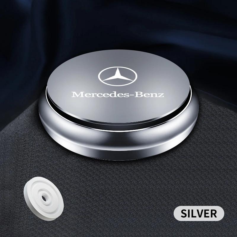 AABDT1 1pcs Car Air Freshener Instrument Flavor Perfume UFO Shape Scent Decor Caps For Mercedes Benz AMG W204 W213 W205 W211 W212 W176