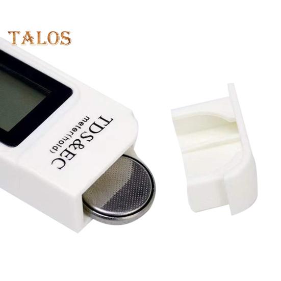 4-в-1 тестер качества воды TDS с цифровым дисплеем, высокоточный портативный многофункциональный цифровой тестер чистоты воды с питанием от батареи