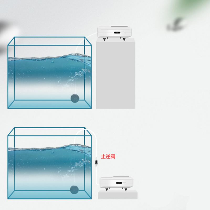 Портативный кислородный насос USB перезаряжаемый открытый ультра бесшумный воздушный компрессор для аквариума