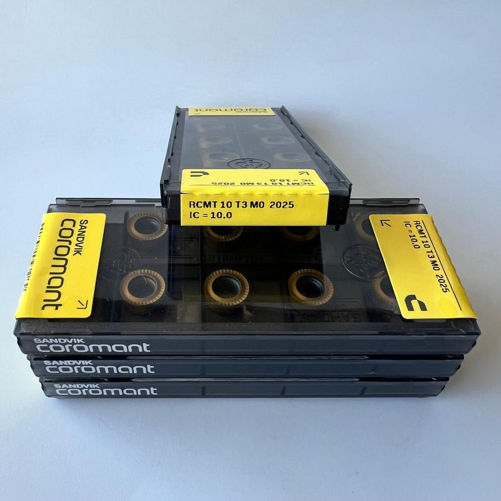 SANDVIK / RCMT10T3M0 2025 / Original Swedish hard alloy blade 10 Pcs