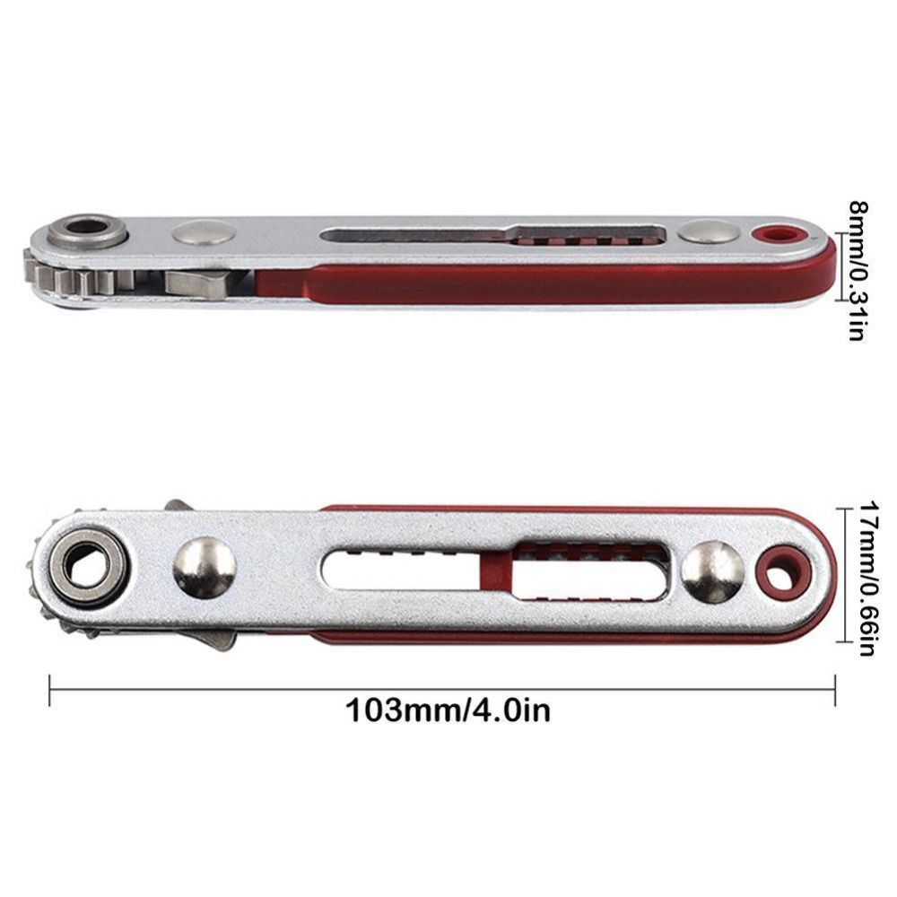 Drive Socket Ratchet Wrench Hex Screwdriver Bit Hexagon Ratchet Spanner Durable   Car Vehicle