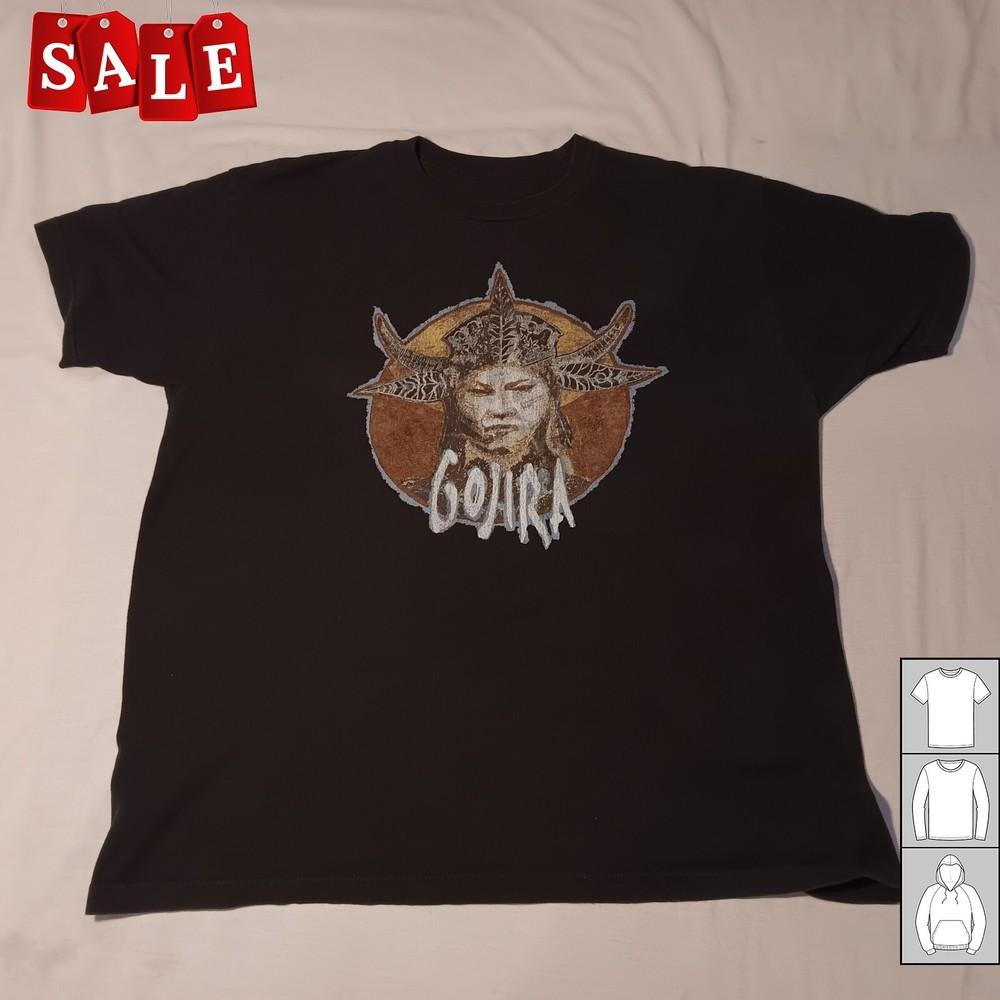 Новая Популярная Музыкальная Футболка Для Любителей Группы Gojira Черная S-235XL Футболка JJ265 Унисекс