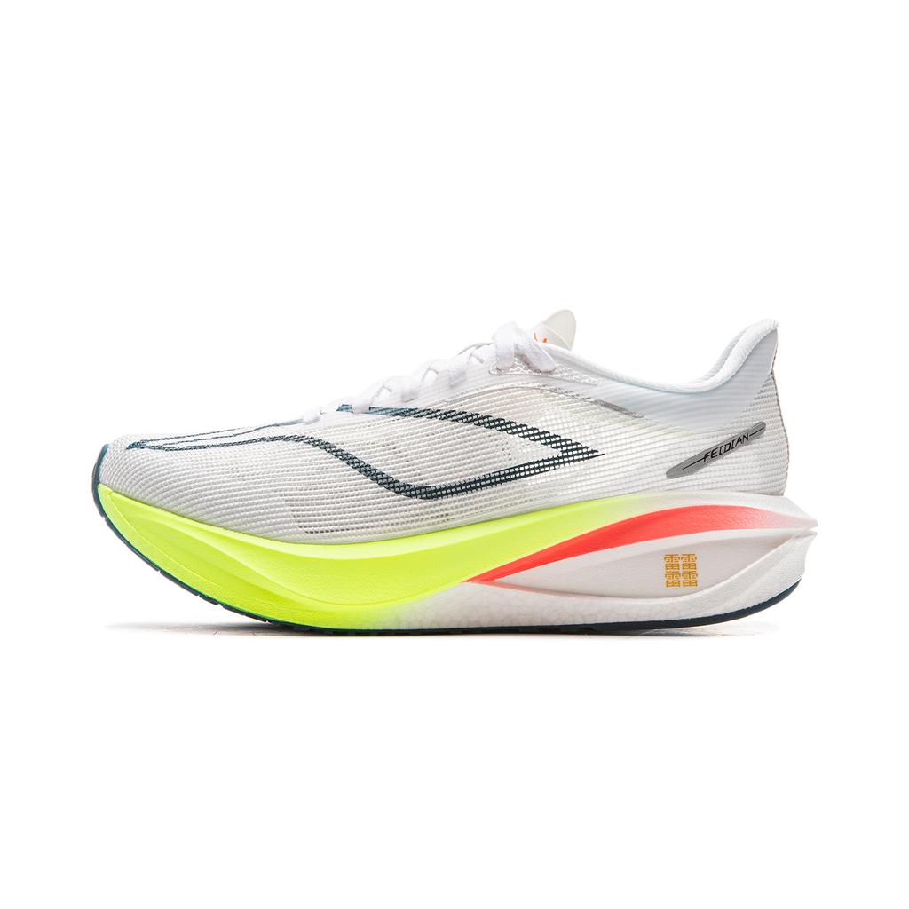 Li Ning Feidian 5 Challenger Ultra Light Technology Cushioning Running Shoes Women Sneakers Standard-White ARMV002-19