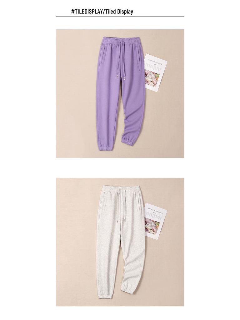 Женские модные гаремные спортивные штаны с высокой талией - Осень/Зима 2025, Свободного кроя, Большого размера, Длинные и Повседневные.