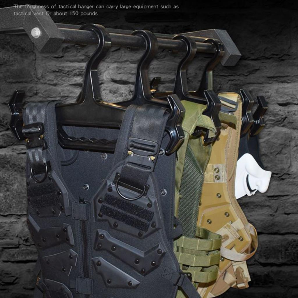 For Body Armor Vest Wetsuit Hanger Tactical Gear Survival Equipment Storage Organizer Heavy Duty