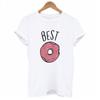 Summer 2023 Fashion Best Friend Shirts Women Short Sleeve T Shirt Bff Top Sisters Gifts For Friends Tees For Her