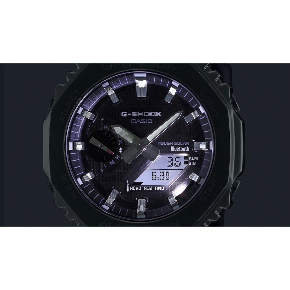 Casio Прочные мужские часы G-SHOCK GBM-2100-1AJF, Bluetooth, на солнечной батарее