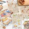 Кавайный 3D стикер «Пейзаж пекарни» DIY карманная сцена домика Фестивальный подарок