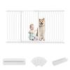 RAKU Pet Dog Высота Baby Установка Ширина Натяжение Спереди и сзади Автоматическое открытие Двойной Легко Без сверления Предотвращение побега Установка ограждения Ширина Ворота,