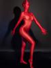Костюм Zentai с разделенными пальцами, полный комбинезон, колготки, молния сзади, боди, боди с открытой промежностью, сексуальное нижнее белье, слитный трико
