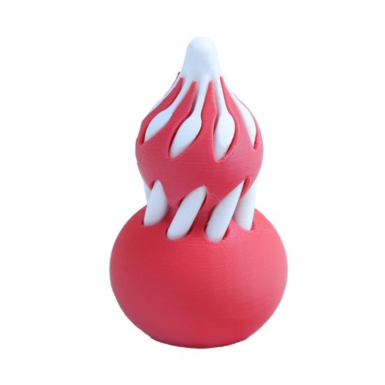 3D-печатная спиральная тыква-игрушка, невозможная сквозная спиральная тыква-конус, фигурка для снятия стресса, тревожности, мини-тыква, игрушка-фиджет, украшение для рабочего стола