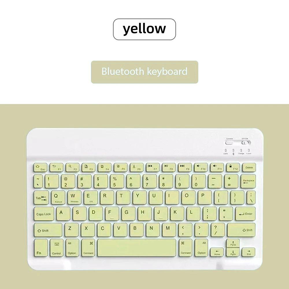 Набор Bluetooth-клавиатуры и мыши для Apple iPad, планшета Huawei Honor, Android-устройств