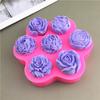 Форма пиона розы силиконовая DIY 3D форма для торта помадка мыло кекс конфеты шоколад желе формы для выпечки инструменты для украшения цветов