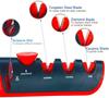 4-в-1 точилка для ножей с регулируемым углом наклона профессиональная кухонная точилка ножницы точилка для ножей точильный камень инструмент