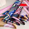 Design Gorgeous Saddle Brand Square Scarf Woman New Silk Scarf Women Bandana Luxury Headband Hijab Foulard Neckerchief
