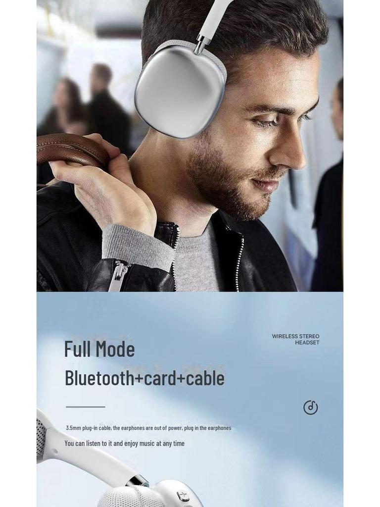 P9 Advanced Bluetooth Wireless Headset для Android, iOS, компьютеров – Universal Heavy Bass