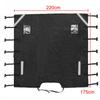Caravan Front towing case, RV, waterproof, protective + 2 LED lights, reinforced