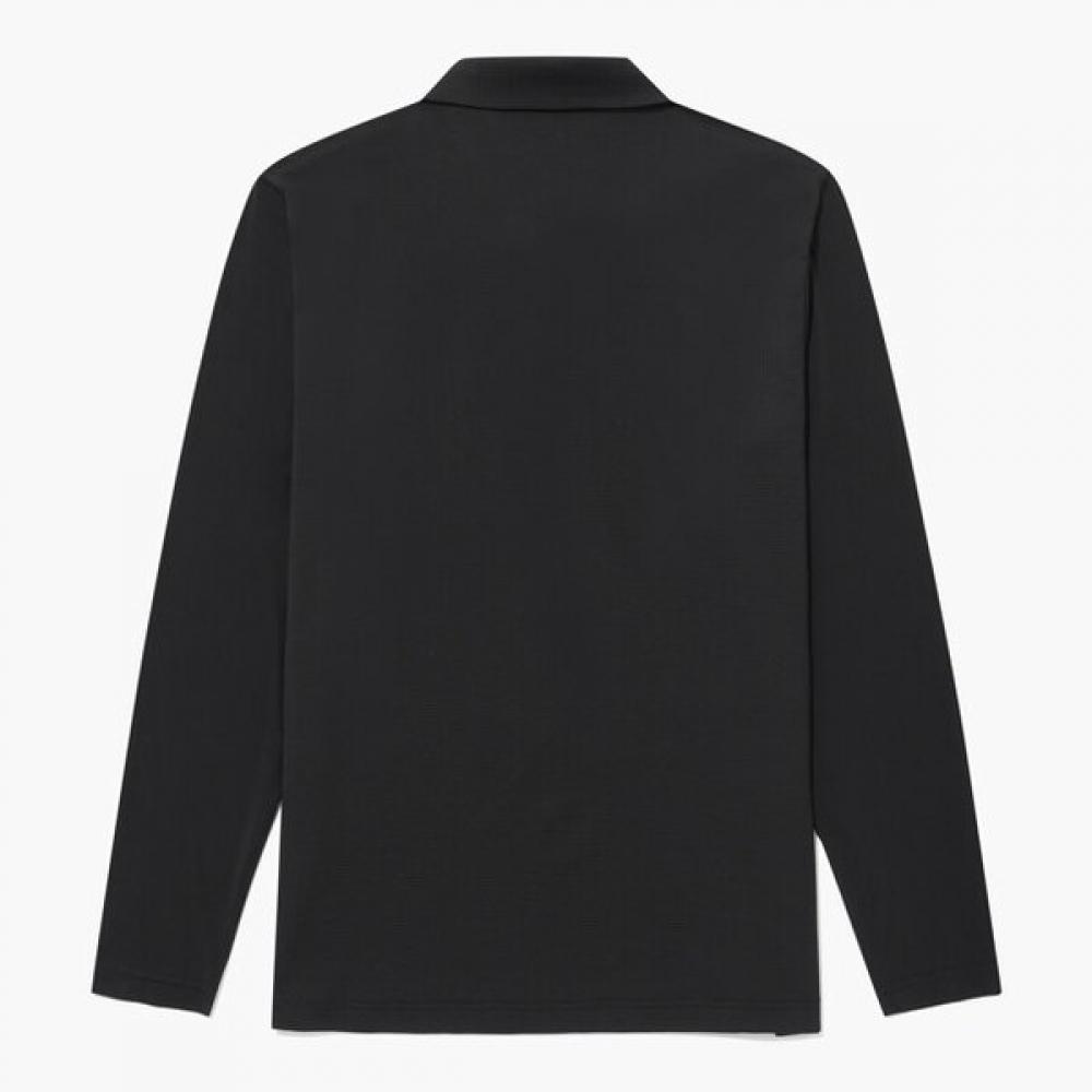 MunSingwear Men S Cooling Long Sleeve T ShirT beST Layered Black mr221mTl53