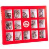15 Pcs/Set IQ Metal Puzzle Mind Brain Teaser Magic Wire Puzzles Game Toys for Children Adults Kids