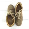 FRANCESCHETTI/Leather Sneakers/24.0/Brown/Suede Finish/Italian Design(USED)