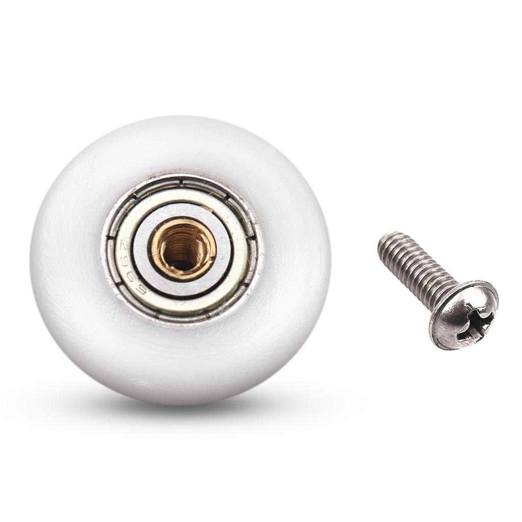 4 шт./компл., прочный ролик для душевых кабин, шкив для душевой комнаты, ролик/бегуны/колеса/шкивы, диаметр 19 мм/23 мм/25 мм/27 мм