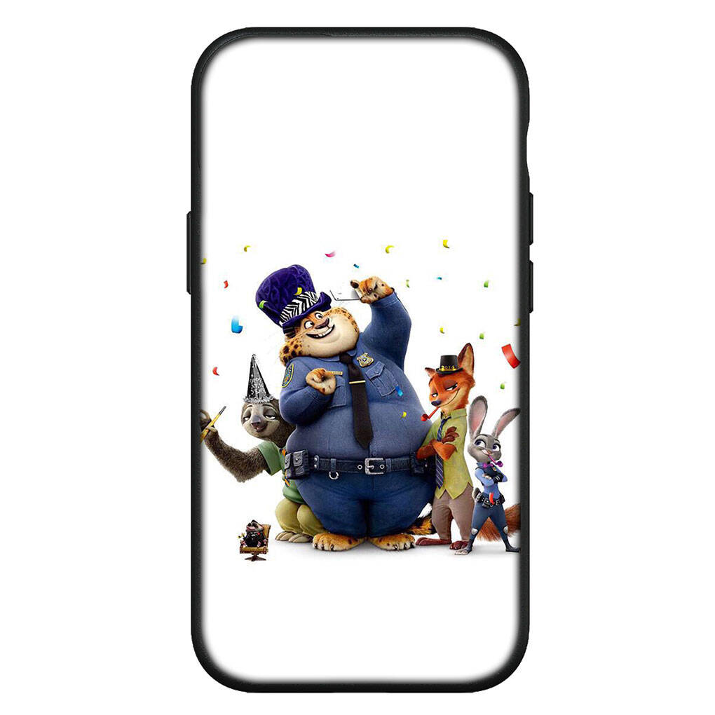 Для Samsung Galaxy S25 S24 S23 S22 Ultra FE Plus A17 A37 A57 A56 A55 A06 A16 A15 A36 A26 A35 A05 A25 A54 Чехол для телефона Джуди Ник Гэри Зверополис 2 Постер