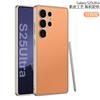 Samsung S11Ultra metallic lacquered leather mobile phone case s11Ultra matte skin protective case