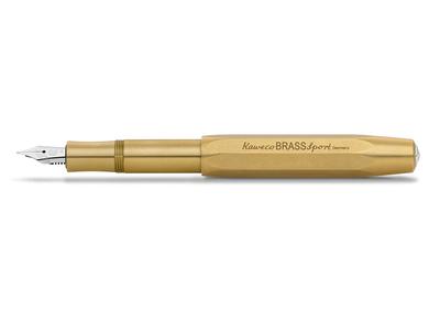 Kaweco Перьевая ручка Латунь Серия Sport Средний стержень BRFP-BR